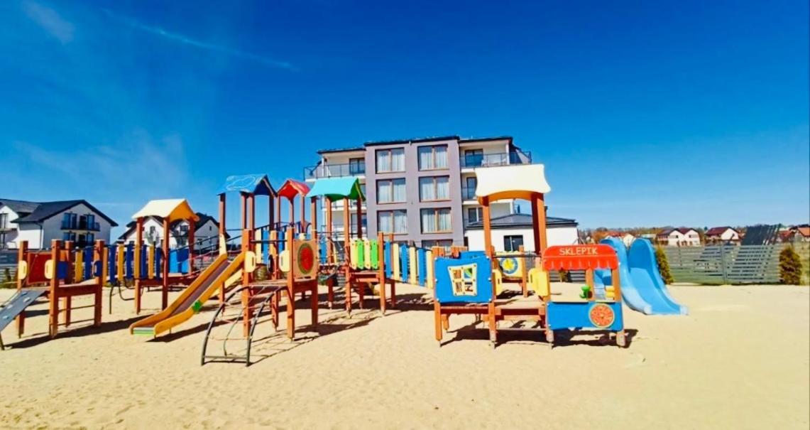 Klimatyzowany Apartament Blue , Sarbinowo Parking Basen Exterior photo